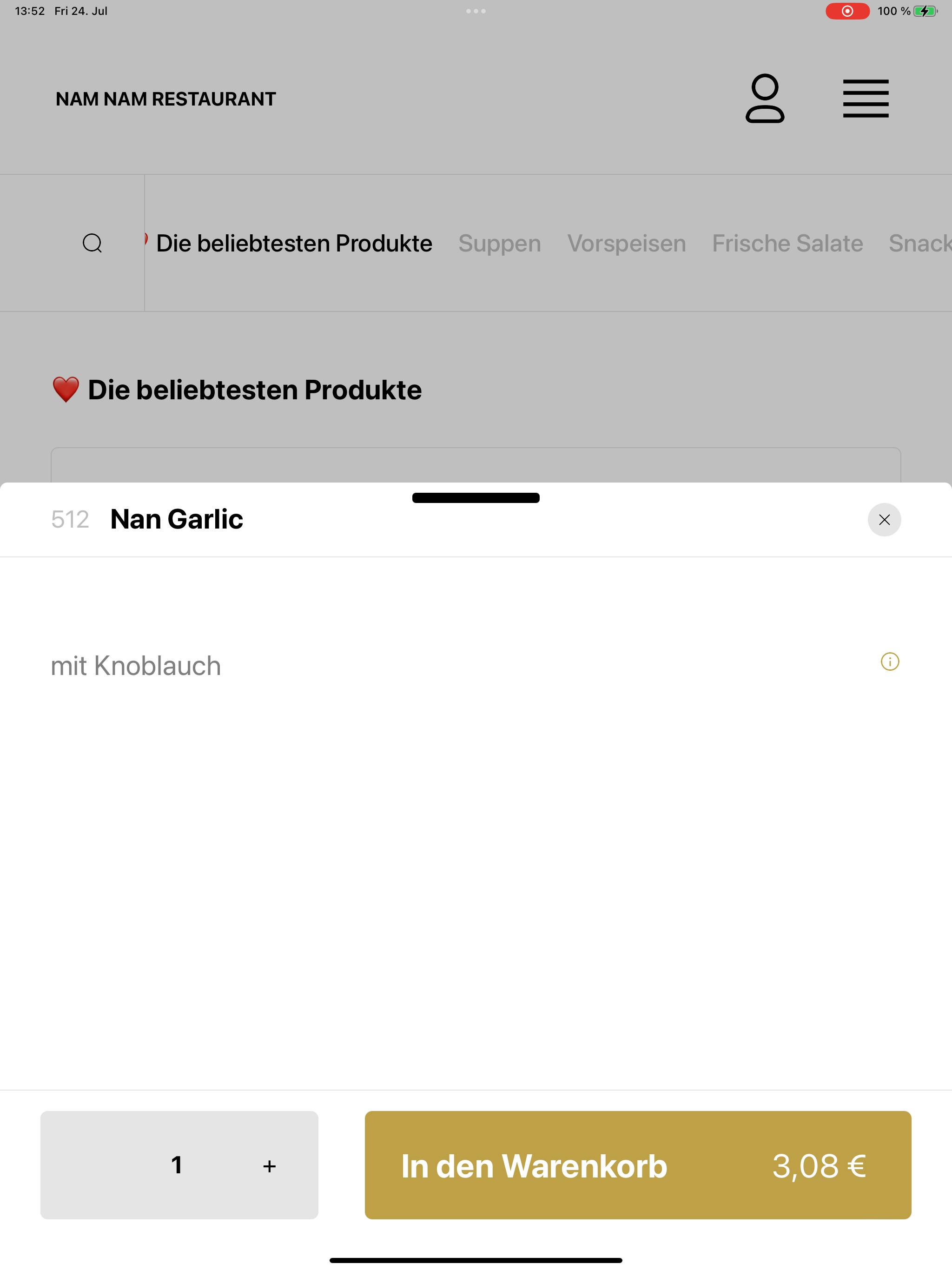 NAM NAM RESTAURANT screenshot 16
