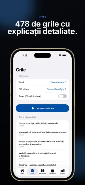 BacGeografie: Pregătire BAC screenshot 2