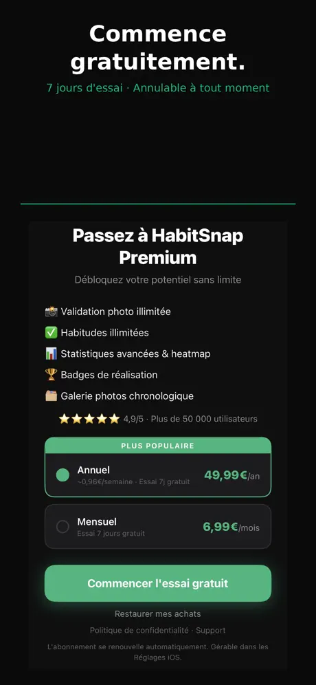HabitSnap‑App screenshot 4