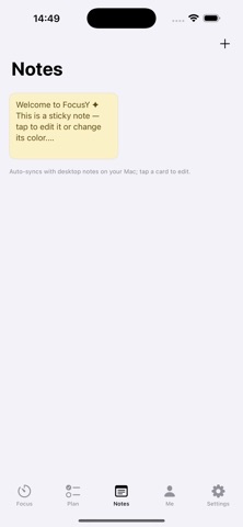 Focus Y: Timer, Plan & Pet iPhone screenshot