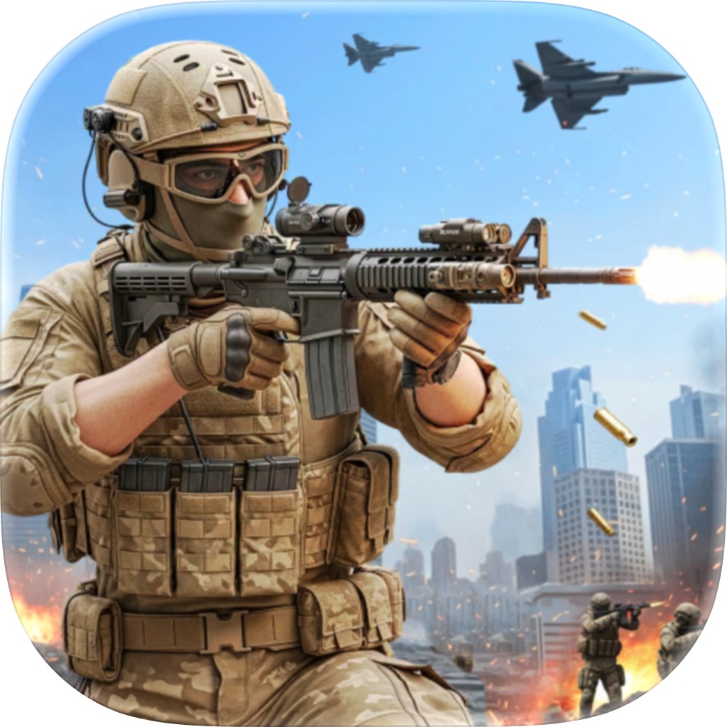 Apple App Store cover for FPS Fire: Battle Royale Games