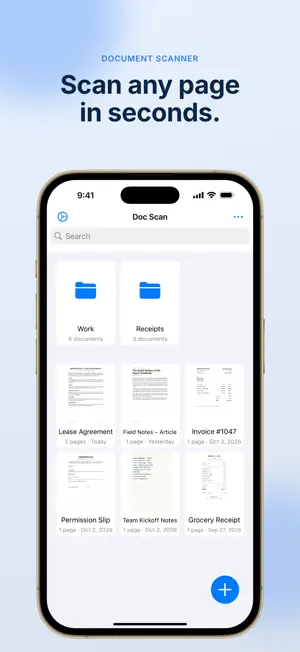 Doc Scan - PDF Photo Scanner screenshot 1