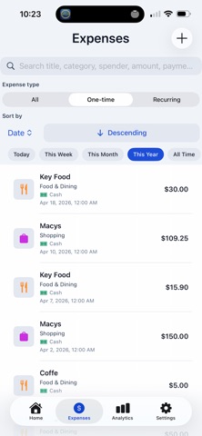 Spendly: Smart Expense Tracker Screenshot 2 of 8
