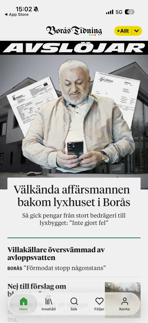 Screenshot #2 pour Borås Tidning