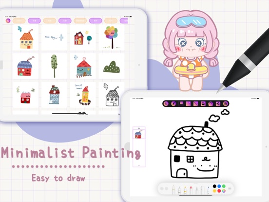 Draw Paint - draw app iPad screenshot 3 - Utilities app