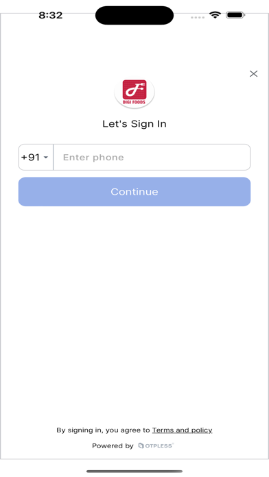Digi Foods Screenshot