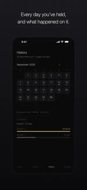 No Contact Counter & Tracker screenshot 2