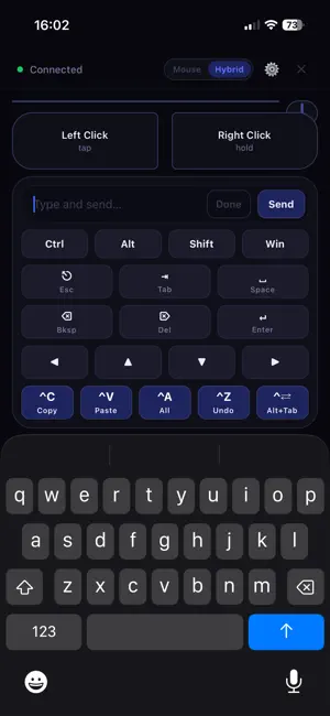 Remote Mouse by Sidrion Labs screenshot 3