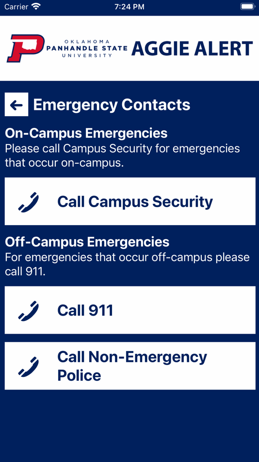 #2. AGGIE ALERT (iOS) 由: Oklahoma Panhandle State University
