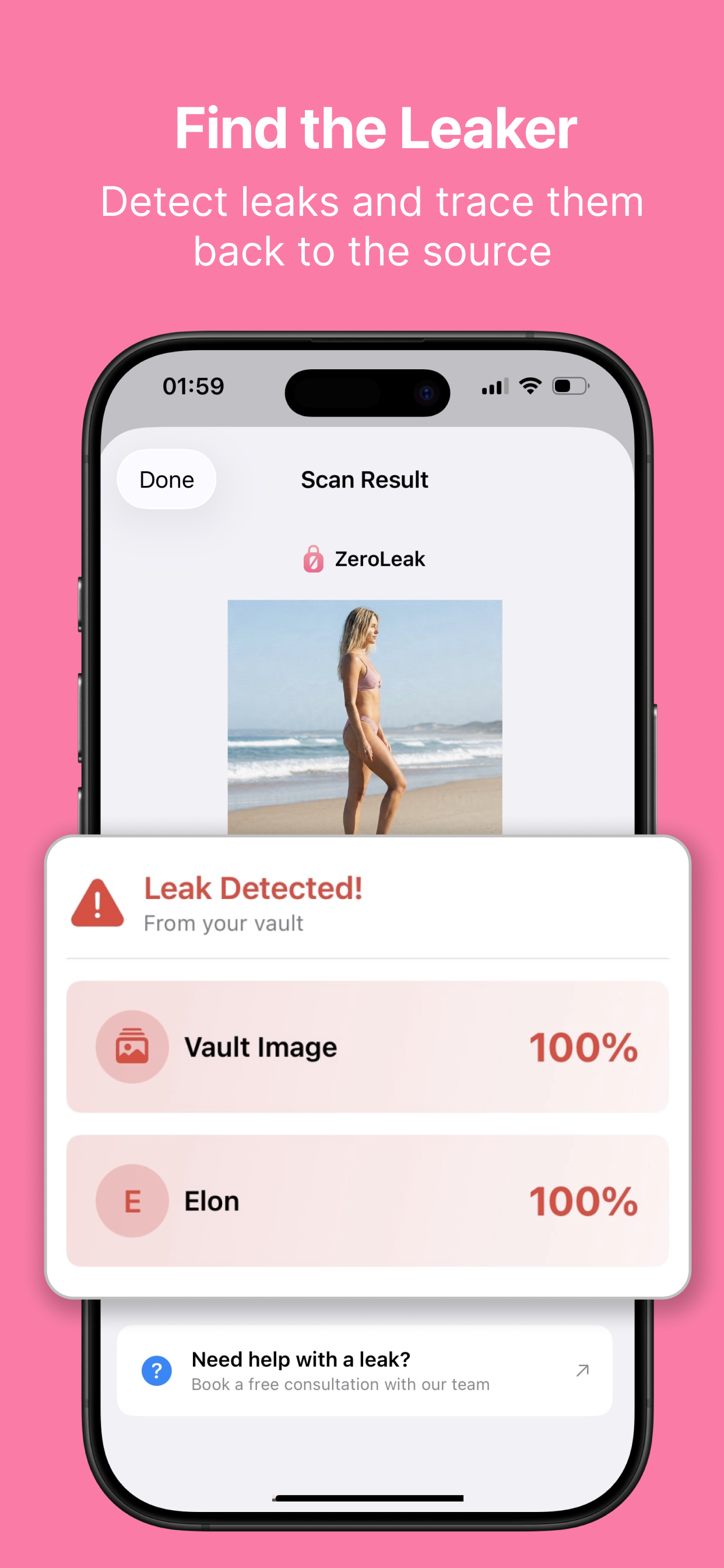 ZeroLeak: Invisible Watermarks