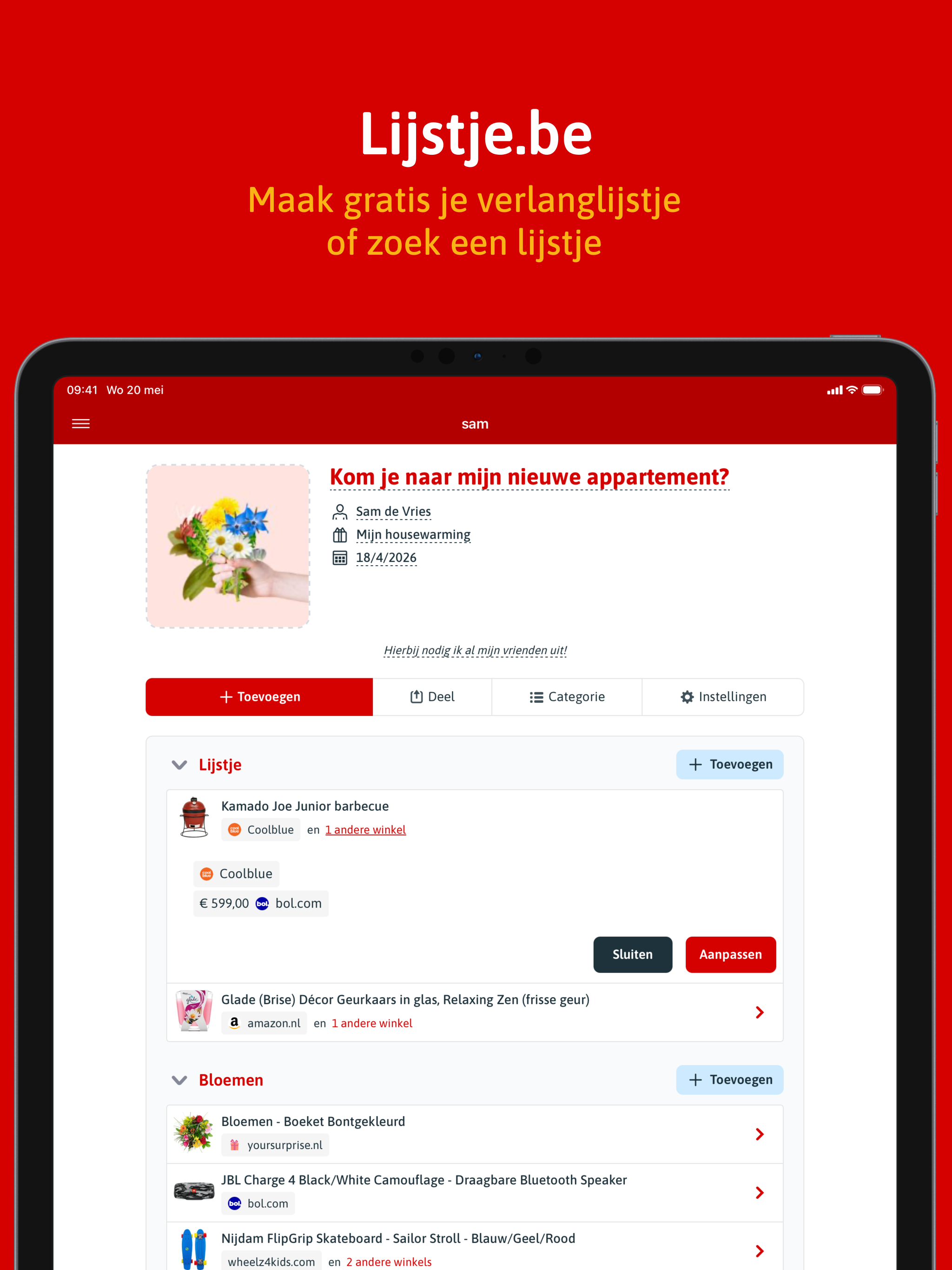 Lijstje.be