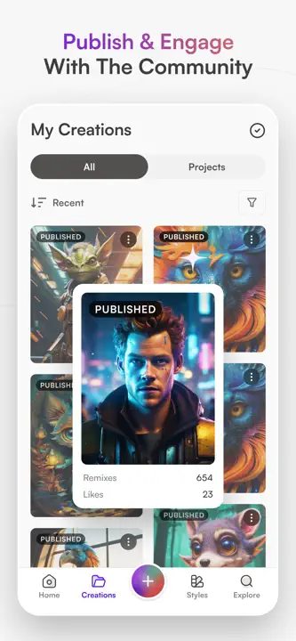 starryai: Screenshot 8 von 9