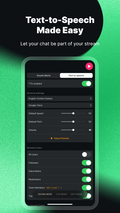 Tikfinity Mobile - Alerts&TTS Screenshot