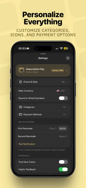 Subscription Day. Calendar screenshot 7 of 7