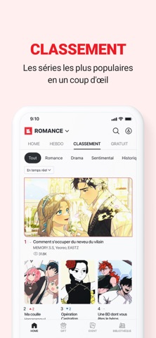 LEZHIN FR Screenshot 4 of 6