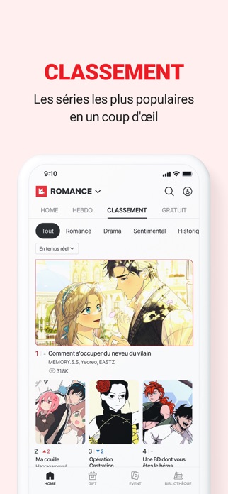 LEZHIN FR Screenshot 4 of 6
