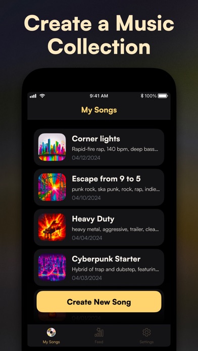 Suno Music - AI Song Generator Screenshot