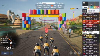 MyWhoosh: Indoor Cycling App Screenshot