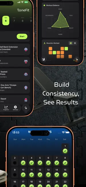 ToneFit: AI Gym Tracker screenshot 3