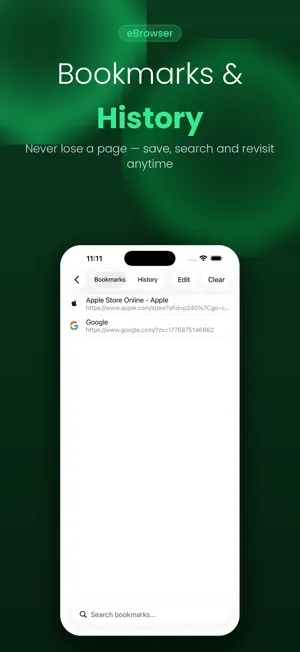 eBrowser: Private Web & Files screenshot 2
