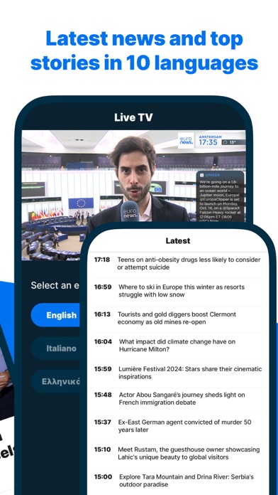 Euronews: Daily news & live TVのおすすめ画像2