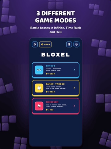 Bloxel — Pixel Block Puzzle iPad screenshot