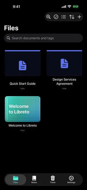 Libreto screenshot 3