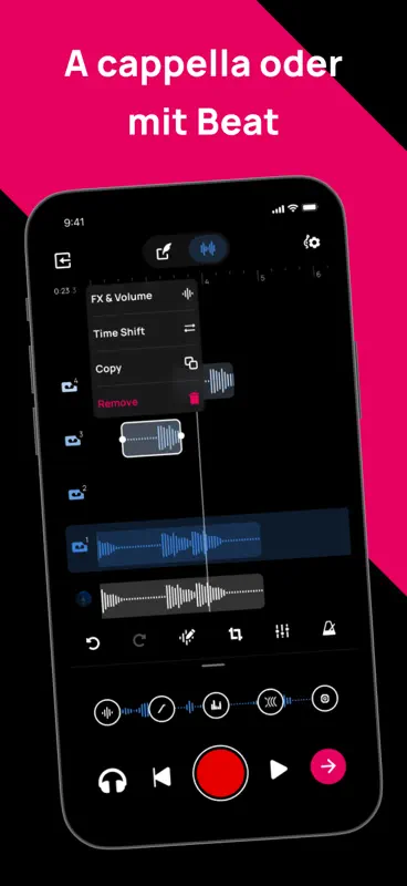 Voloco: Vocal Recording Studio screenshot 3 of 10
