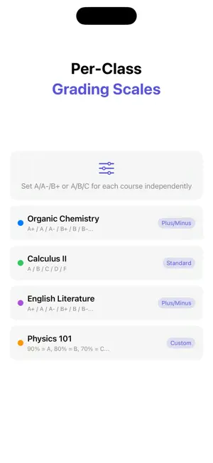 Sigma - GPA Calculator screenshot 3