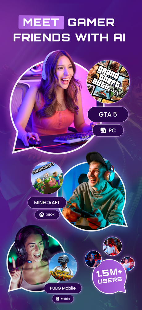 GameTree: Meet, Chat, Team Up screenshot 1