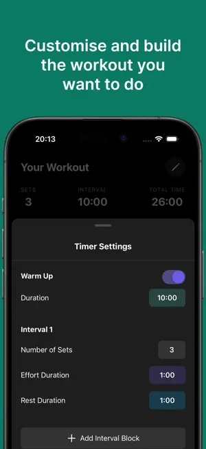 Simple Workout Interval Timer screenshot 2