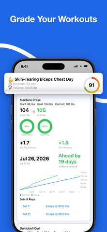 Gymio - Fitness Tracking screenshot