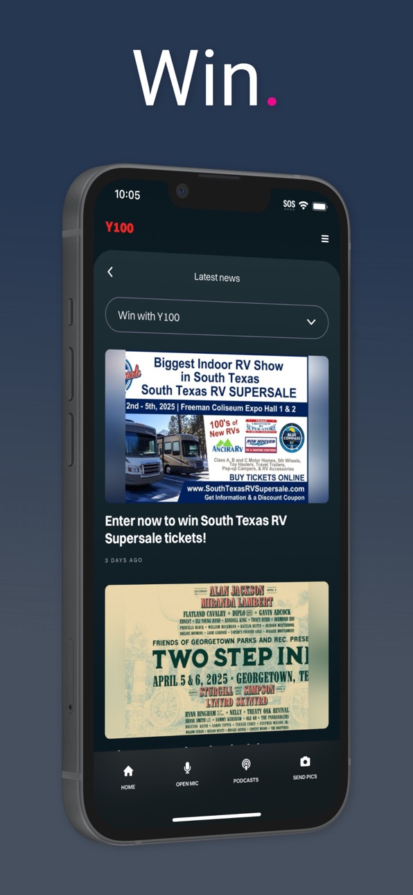 iPhone screenshot