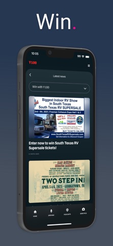 Y100 San Antonio iPhone screenshot