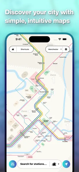 Mapway: Maps & Journey Planner iPhone screenshot 2