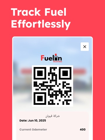 Fuelin Business iPad screenshot