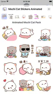mochi cat stickers animated iphone screenshot 1