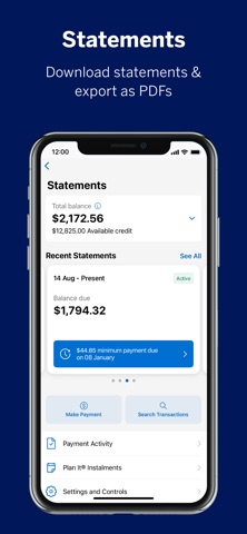 Amex Australia iPhone screenshot 7