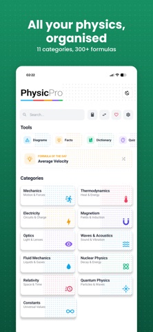 PhysicPro – Physics Toolkit Screenshot 1 of 8