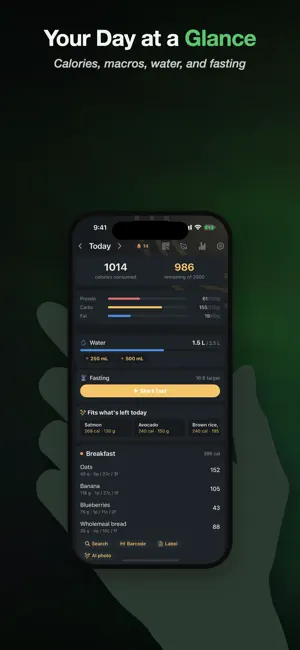 Counted: Calorie & Macro Track screenshot 1
