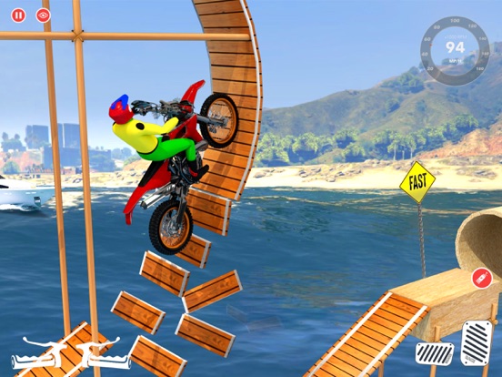Screenshot #5 pour Mountain Bike Dirt Bikes Game