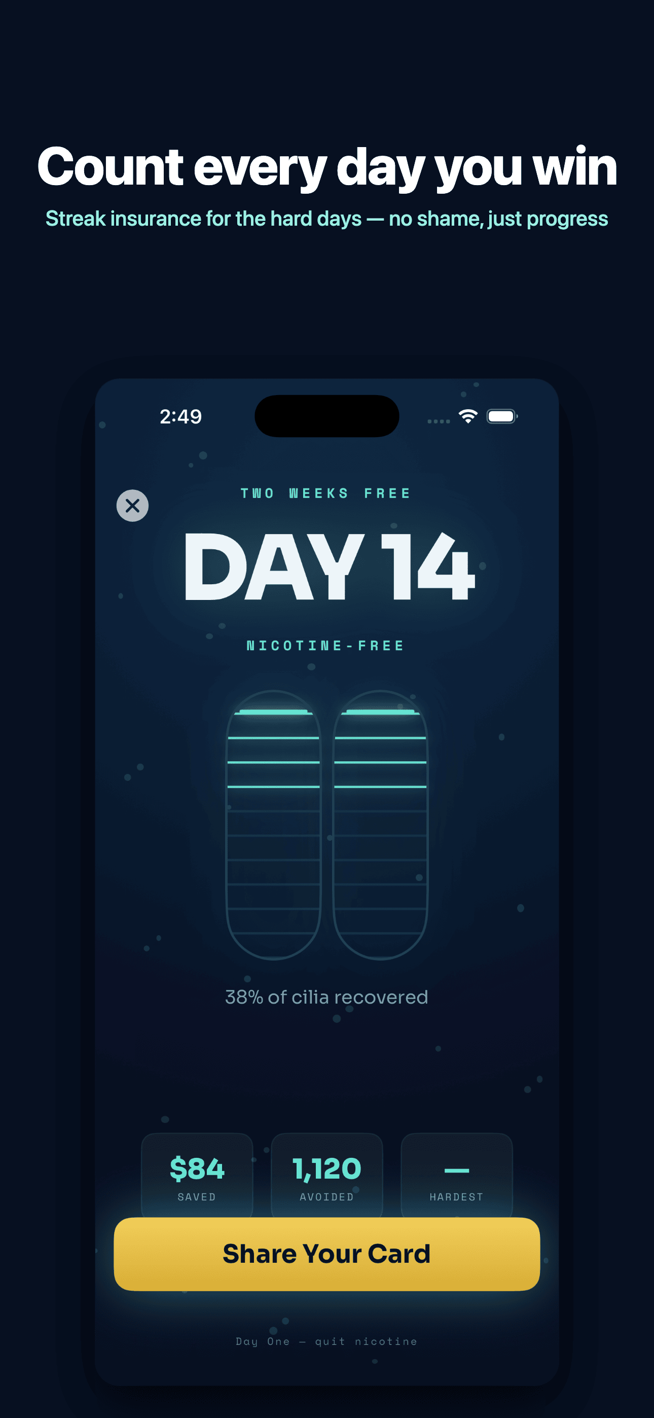 Day One - Quit Nicotine & Zyn screenshot 5