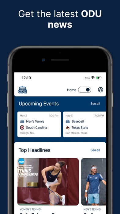 ODU Monarch Mobile Screenshot