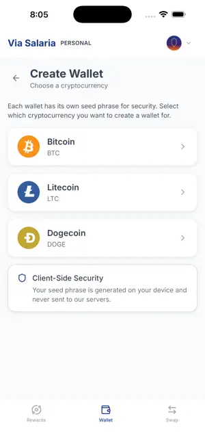 Via Salaria Personal screenshot 4