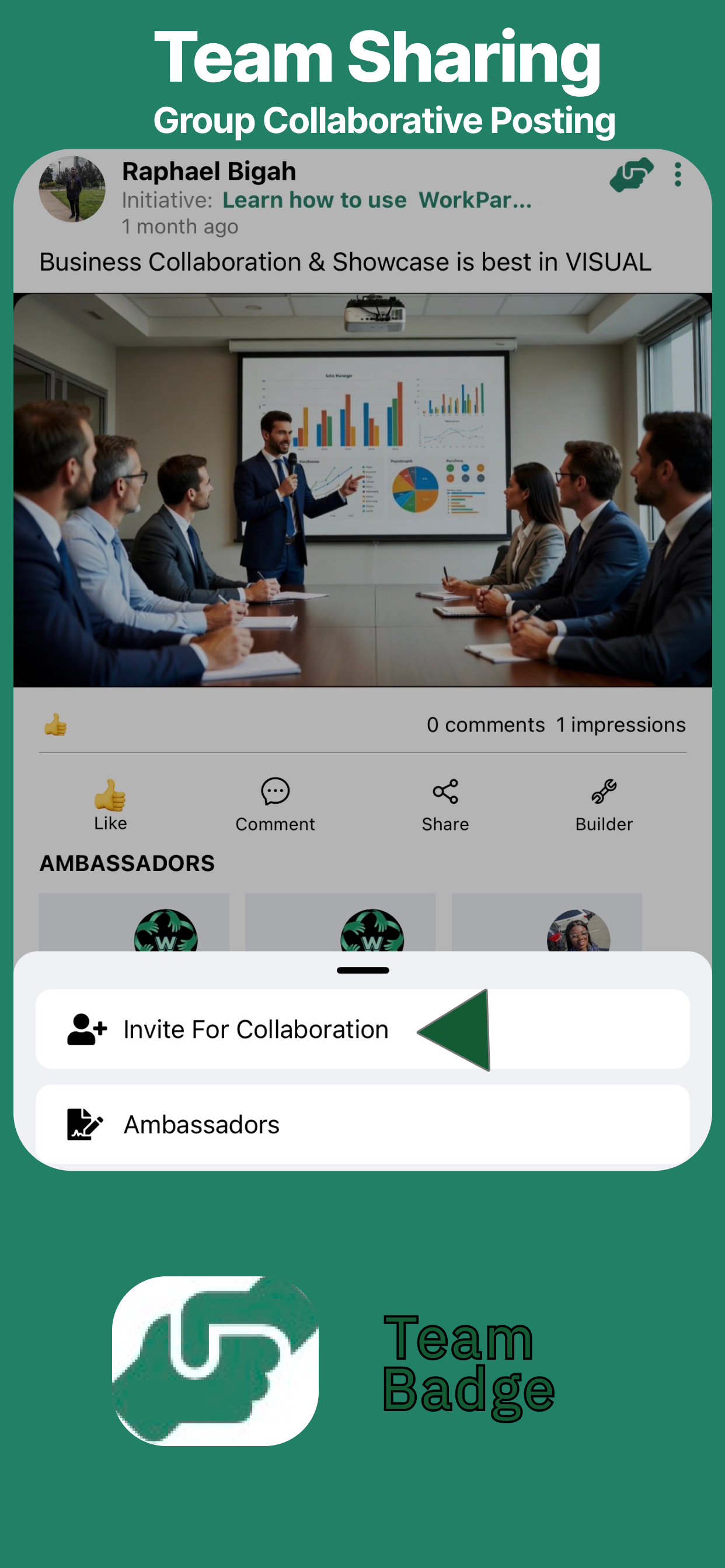 WorkParrots: Portfolio Network
