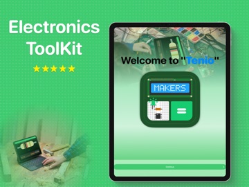 Tenio: Electronics Toolkit Lab iPad screenshot