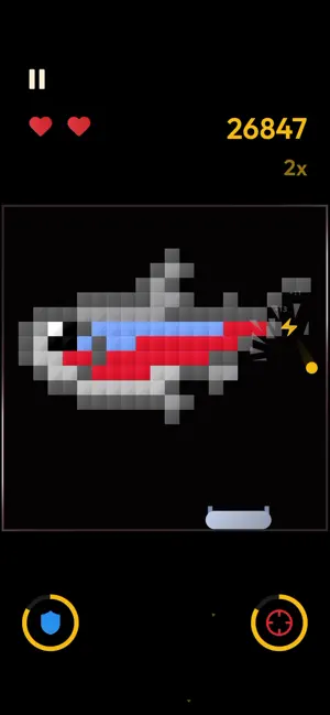 Kinetic Fracture Brick Breaker screenshot 2
