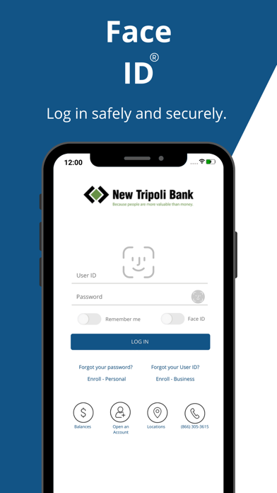 New Tripoli Bank Mobile Screenshot
