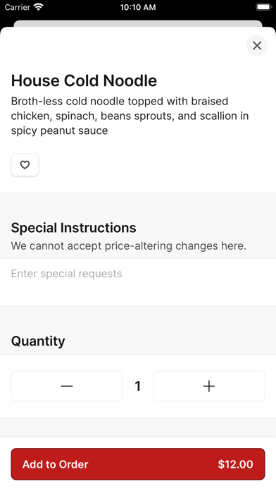Momo Ramen iPhone screenshot 3 - Food & Drink app