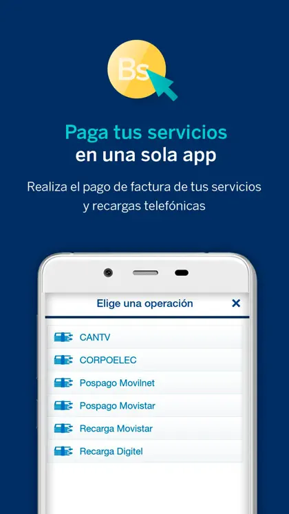 Screenshot 5 di 6 di BBVA Provinet Móvil | VE